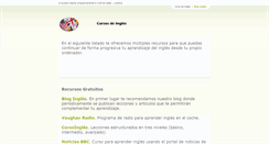 Desktop Screenshot of cursos.alphaingles.com